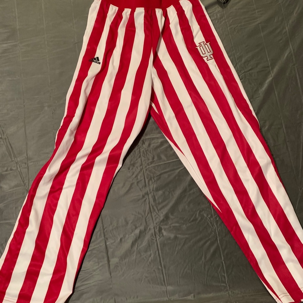 Indiana university Candy stripe warm ups